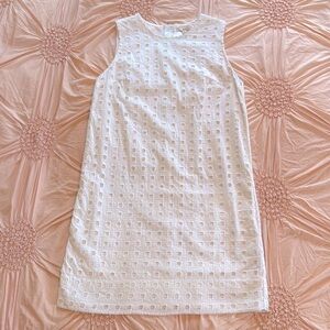 GAP White Eyelet Dress